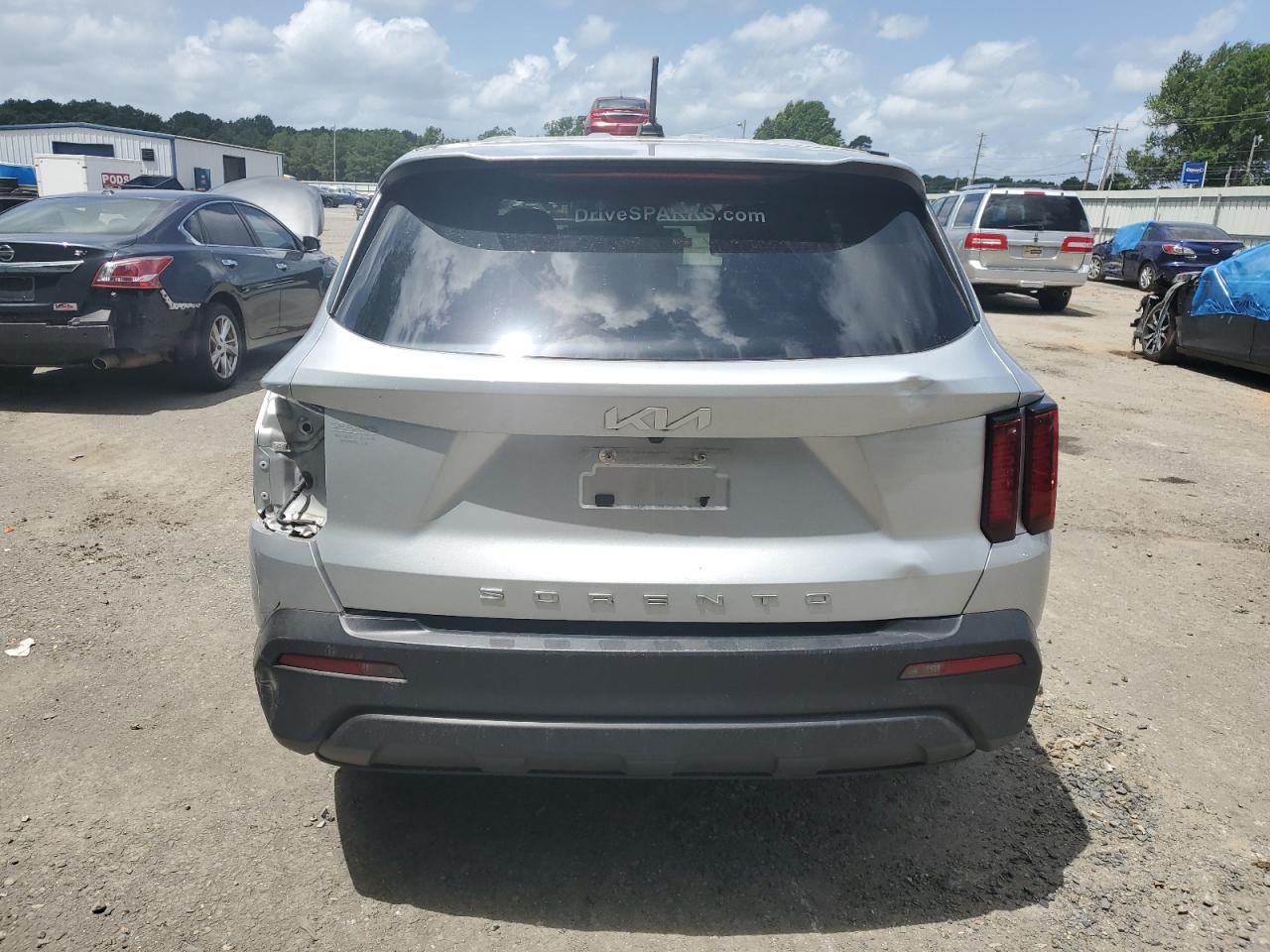 2022 KIA SORENTO LX VIN:5XYRG4LC8NG077328