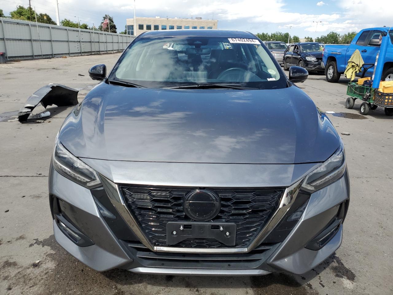2022 NISSAN SENTRA SR VIN:3N1AB8DV7NY310715