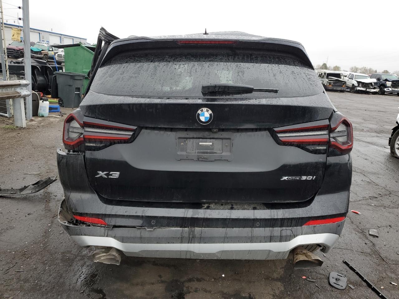 2022 BMW X3 XDRIVE30I VIN:5UX53DP03N9J78075