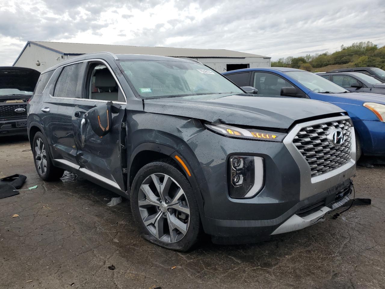 2022 HYUNDAI PALISADE SEL VIN:KM8R4DHE7NU344732