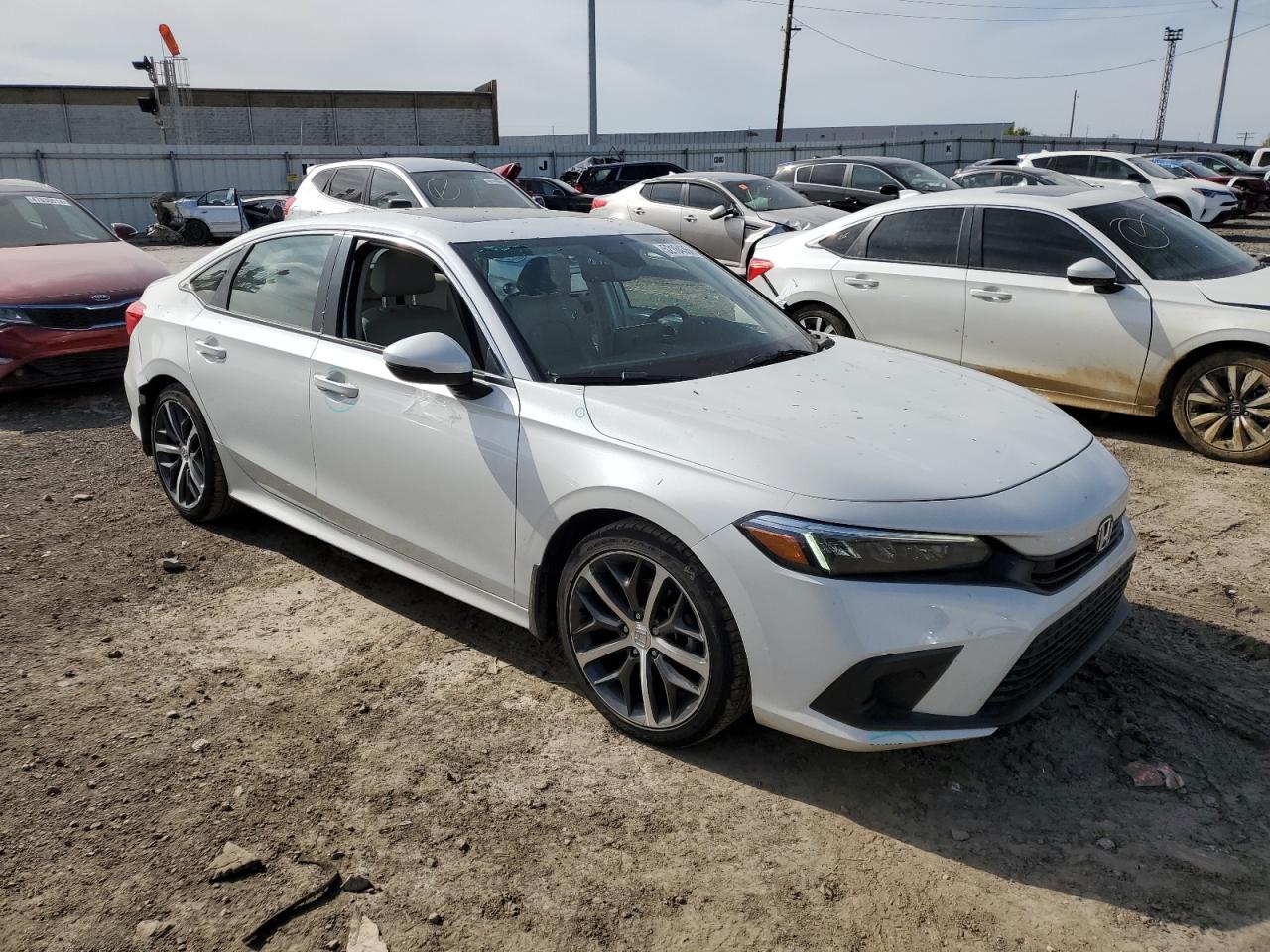 2022 HONDA CIVIC TOURING VIN:2HGFE1F96NH322508
