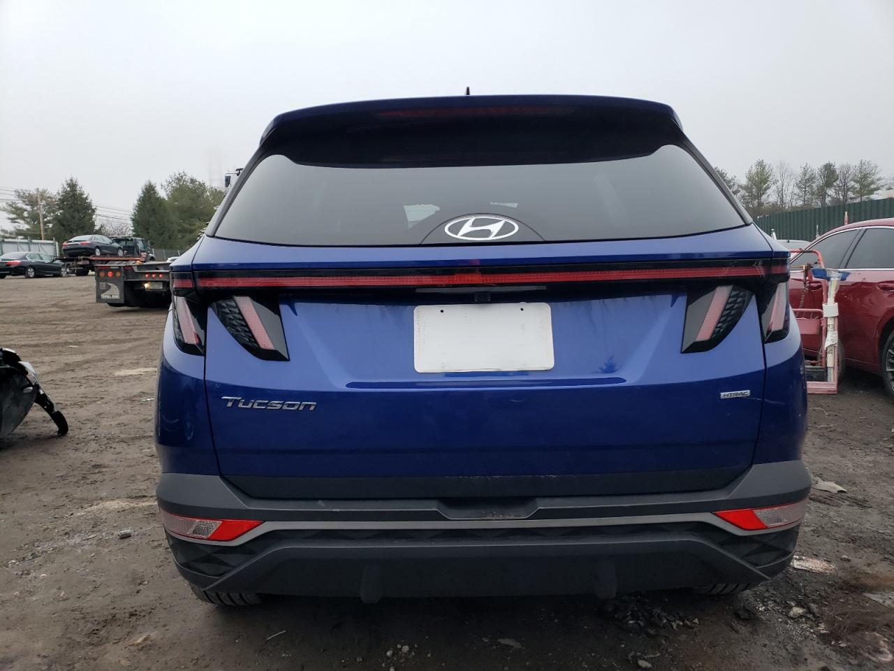 2022 HYUNDAI TUCSON SEL VIN:5NMJCCAE6NH139189