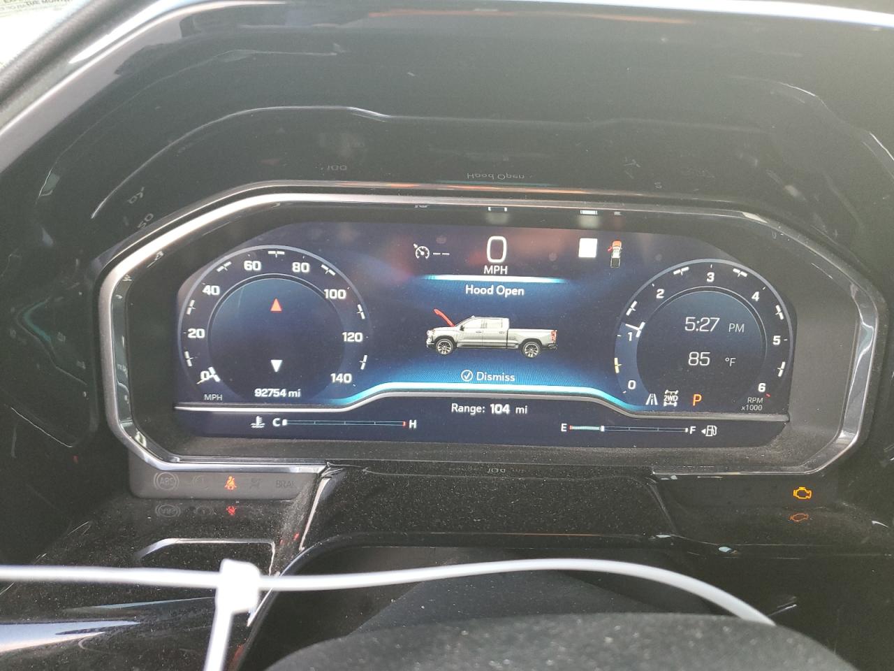 2022 CHEVROLET SILVERADO K1500 RST VIN:3GCUDEED3NG530593