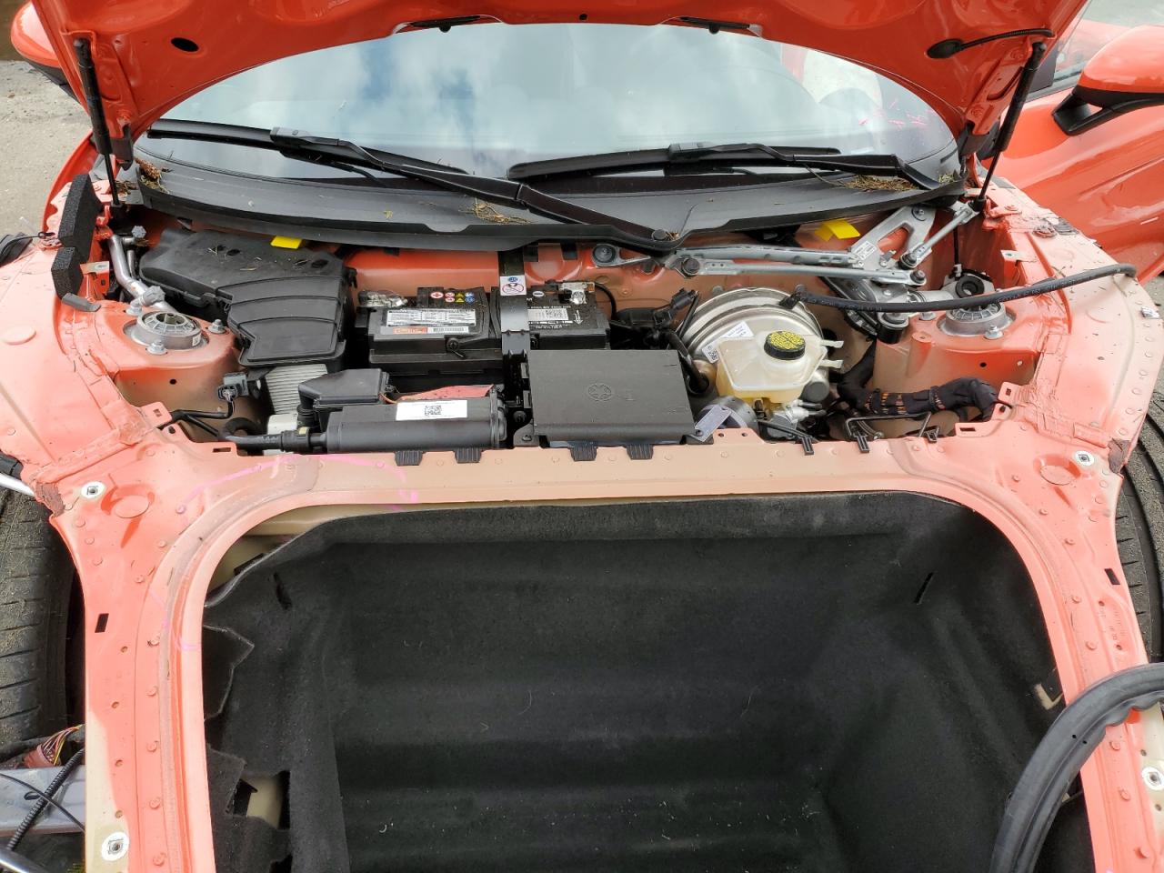 2022 PORSCHE BOXSTER S VIN:WP0CB2A85NS221192