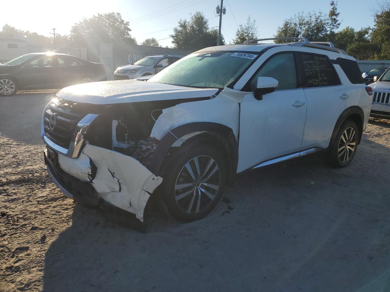 2023 NISSAN PATHFINDER PLATINUM VIN:5N1DR3DJ6PC221425