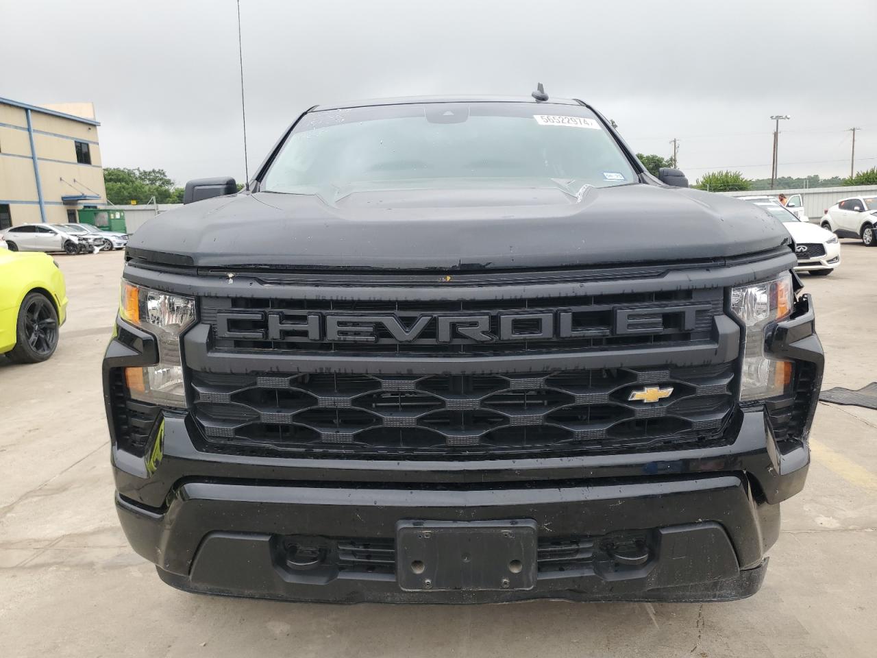 2023 CHEVROLET SILVERADO C1500 CUSTOM VIN:1GCPABEK8PZ272030