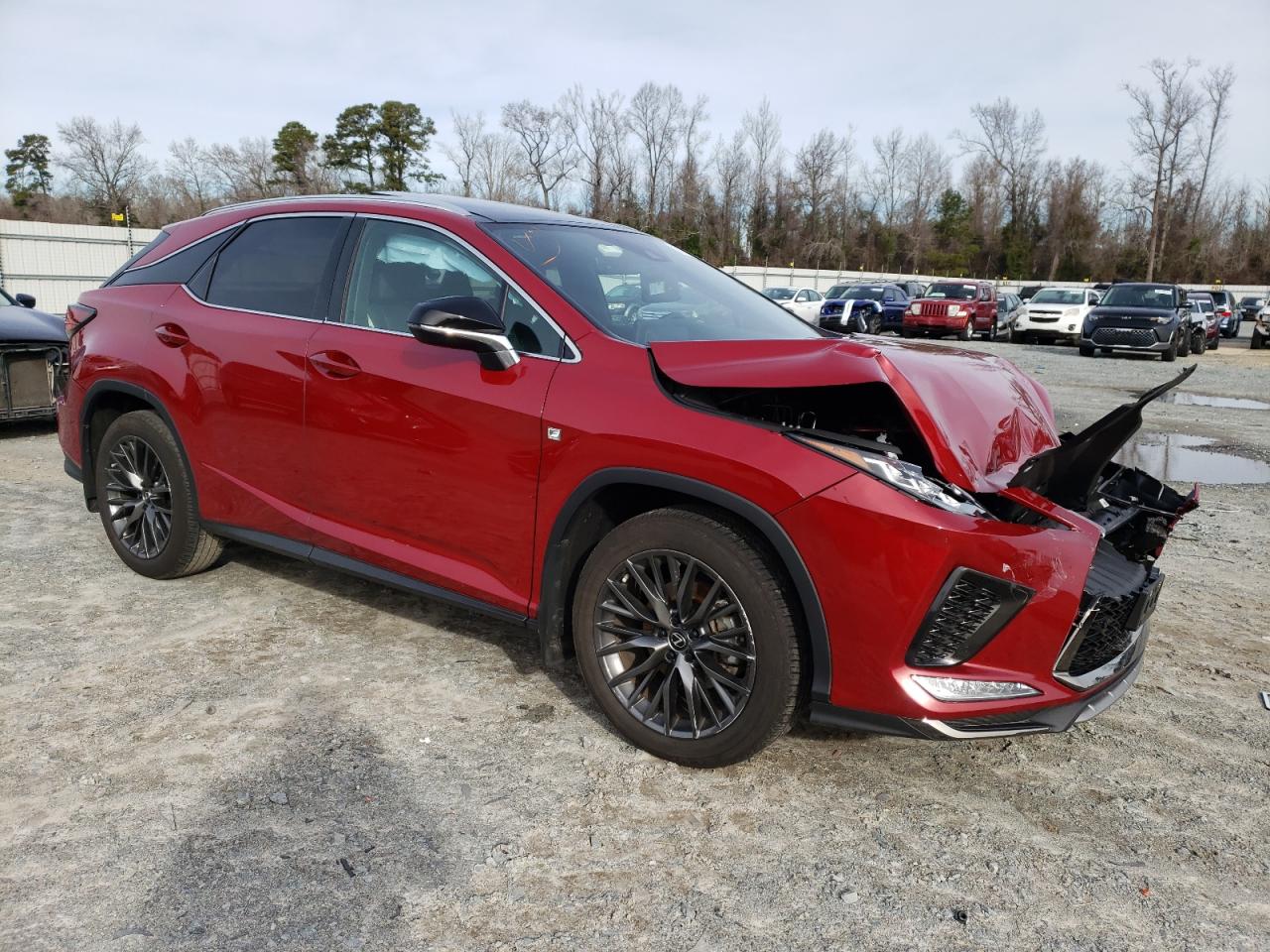 2022 LEXUS RX 350 F-SPORT VIN:2T2YZMDA1NC366075