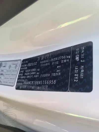 2022 Kia Carnival KNANC81BBNS166958 VIN:KNANC81BBNS166958