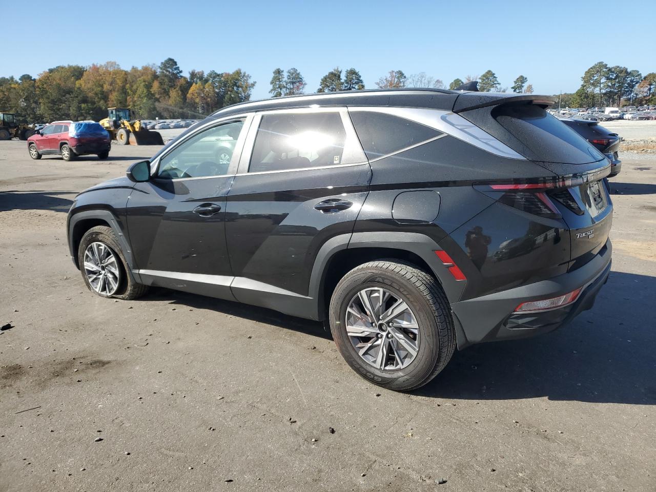 2022 HYUNDAI TUCSON BLUE VIN:KM8JBCA15NU030520