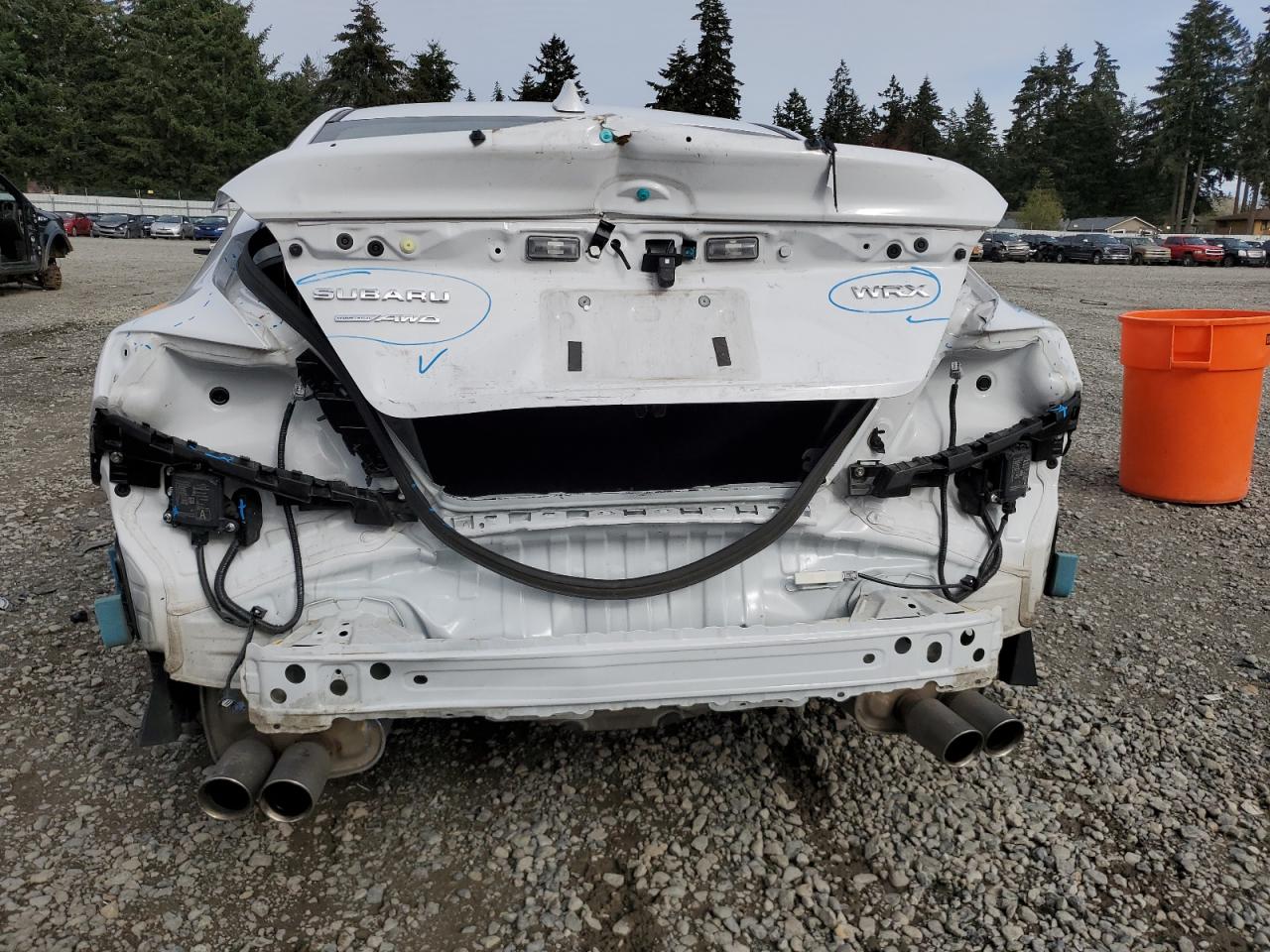 2022 SUBARU WRX GT VIN:JF1VBAU66N8018666