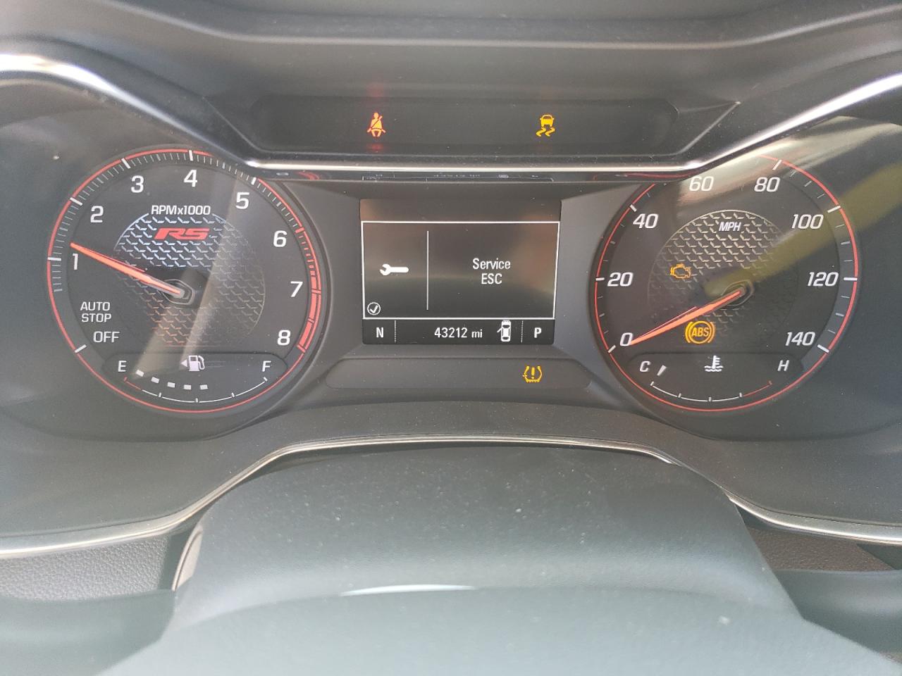 2022 CHEVROLET TRAILBLAZER RS VIN:KL79MTSLXNB110485