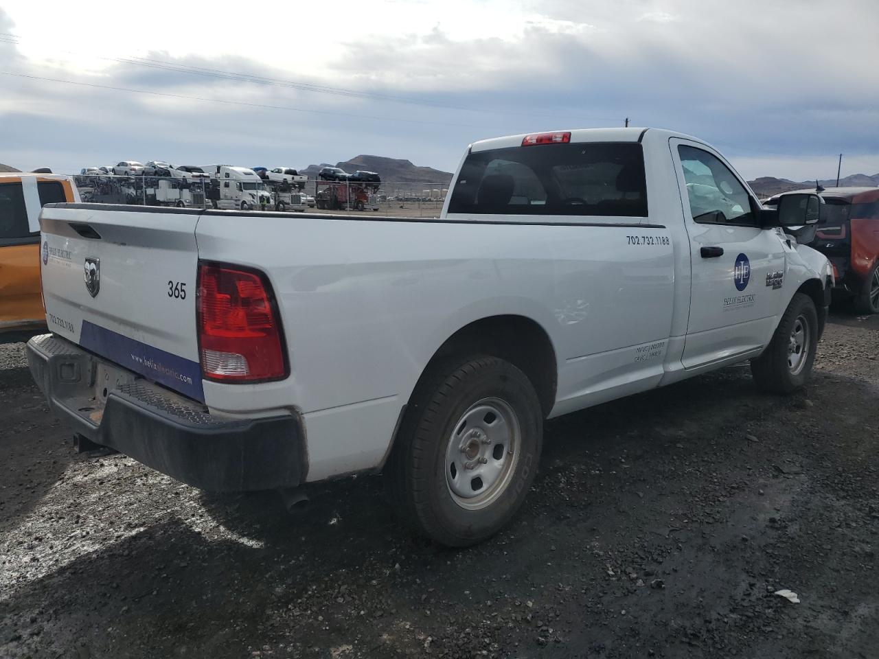 2022 RAM 1500 CLASSIC TRADESMAN VIN:3C6JR6DG0NG427757