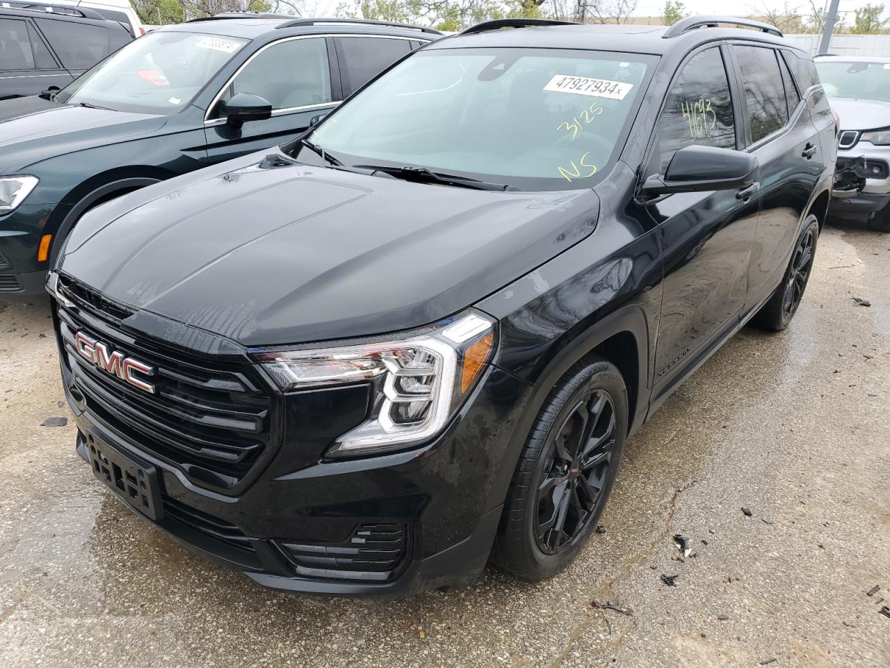 2022 GMC TERRAIN SLE VIN:3GKALMEV8NL204776