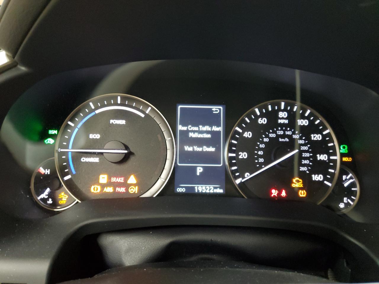 2022 LEXUS RX 450H VIN:2T2HGMDA0NC081650
