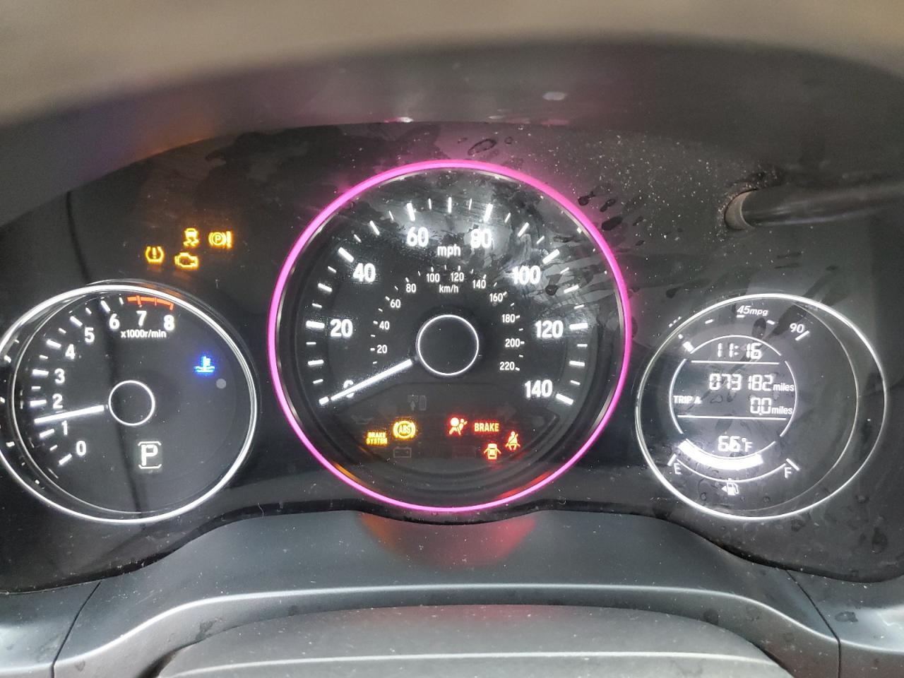 2022 HONDA HR-V LX VIN:3CZRU5H36NM724734