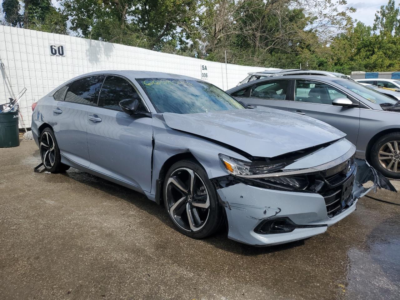 2022 HONDA ACCORD SPORT SE VIN:1HGCV1F41NA011168