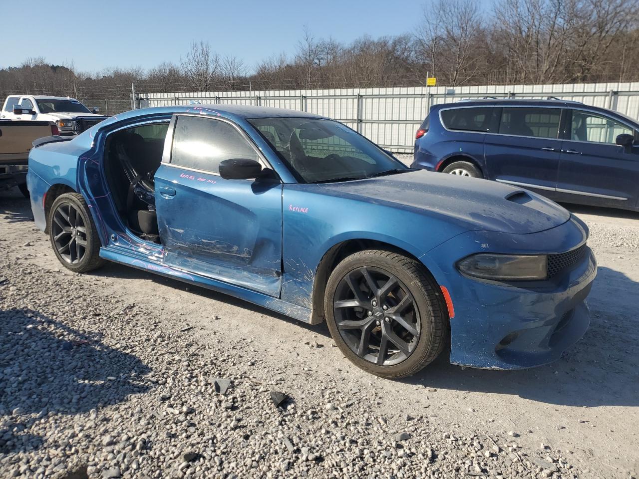 2022 DODGE CHARGER GT VIN:2C3CDXHG5NH228403