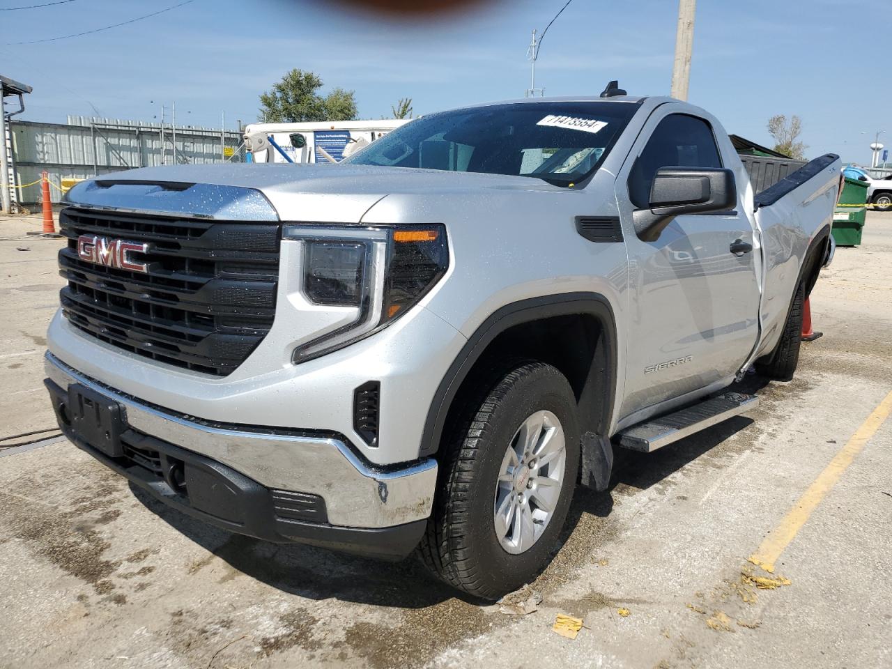 2022 GMC SIERRA K1500 VIN:3GTNUAEK7NG535324