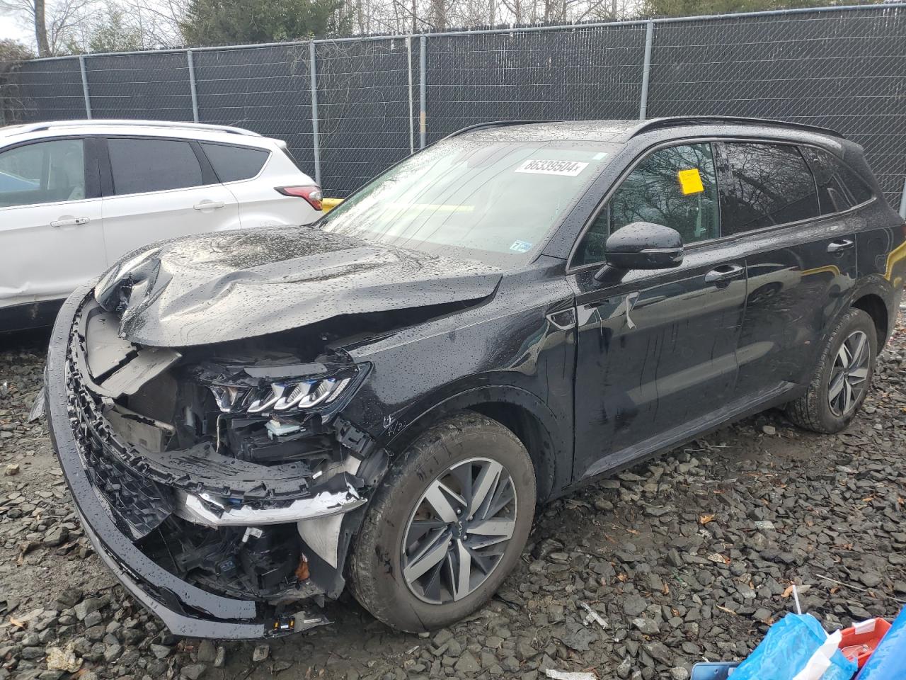 2022 KIA SORENTO S VIN:5XYRL4LC0NG134794