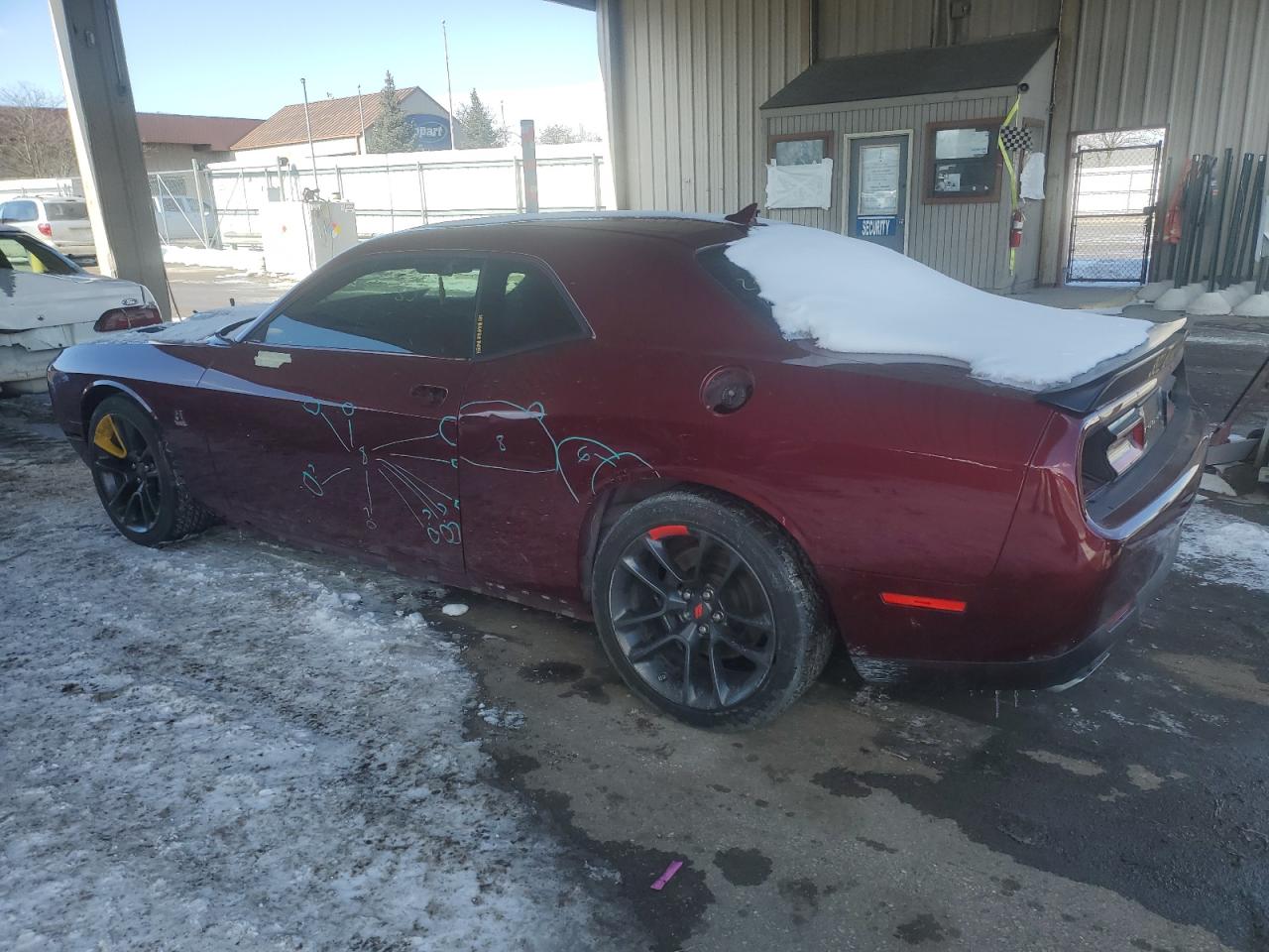 2022 DODGE CHALLENGER R/T SCAT PACK VIN:2C3CDZFJ7NH253801