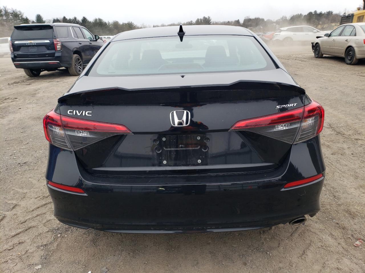 2022 HONDA CIVIC SPORT VIN:2HGFE2F56NH588968