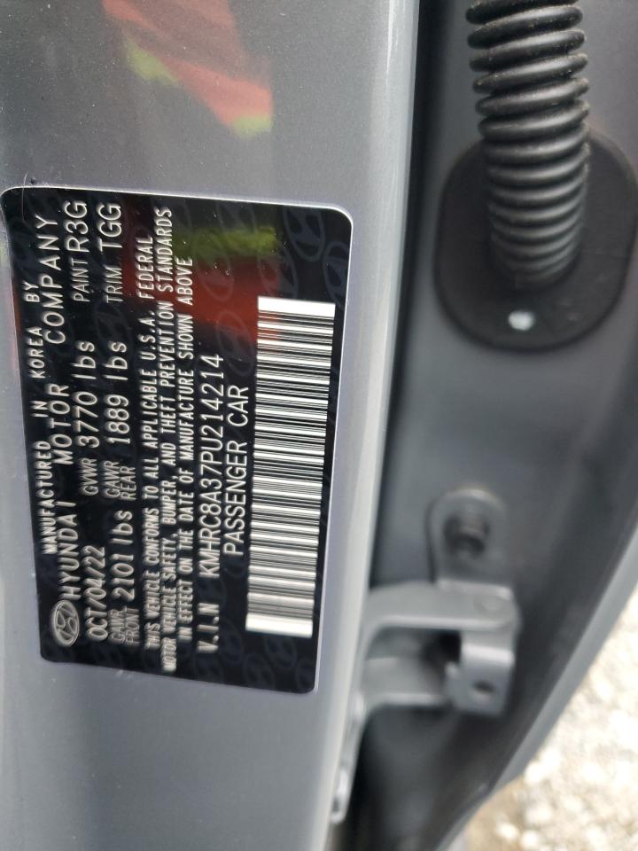 2023 HYUNDAI VENUE SEL VIN:KMHRC8A37PU214214