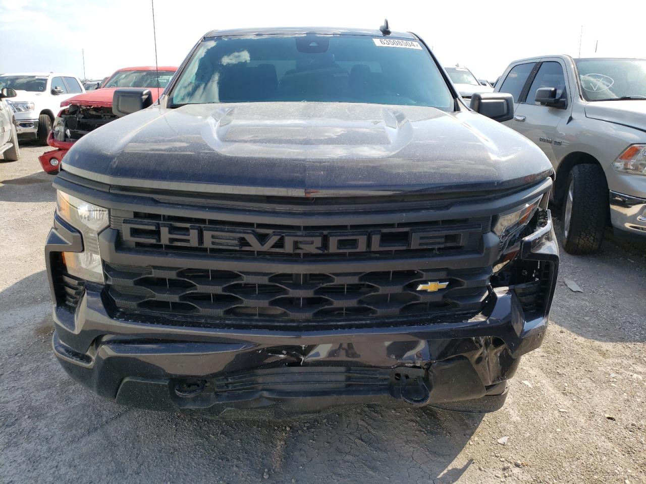 2022 CHEVROLET SILVERADO K1500 CUSTOM VIN:3GCPDBEKXNG532285