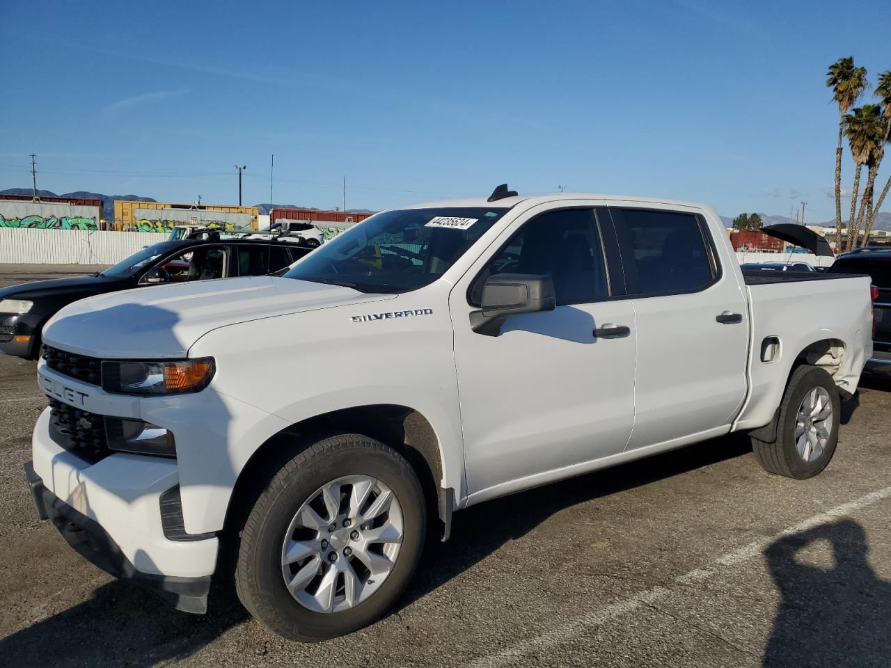 2022 CHEVROLET SILVERADO LTD C1500 CUSTOM VIN:3GCPWBEK4NG157388