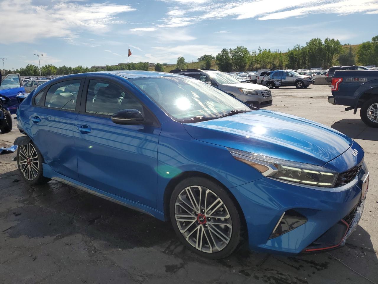 2023 KIA FORTE GT VIN:3KPF44AC2PE536562