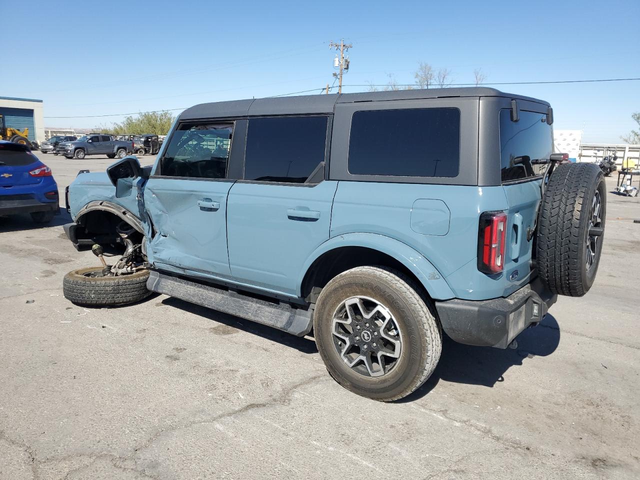 2022 FORD BRONCO BASE VIN:1FMEE5BP2NLB65791