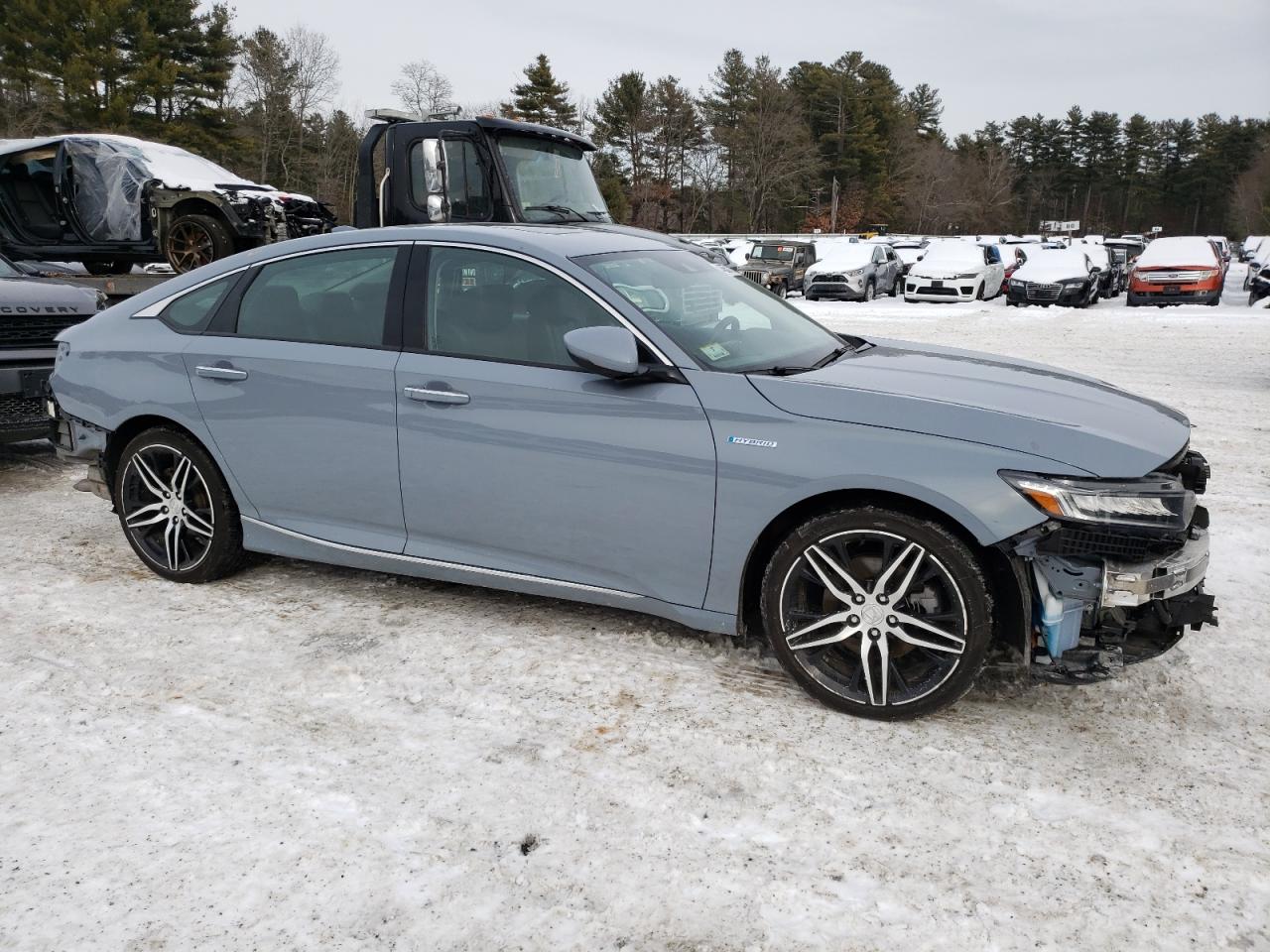 2022 HONDA ACCORD TOURING HYBRID VIN:1HGCV3F91NA027295