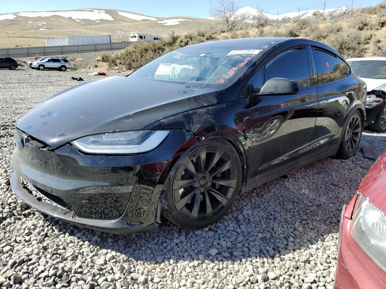 2022 TESLA MODEL X  VIN:7SAXCBE60NF345541