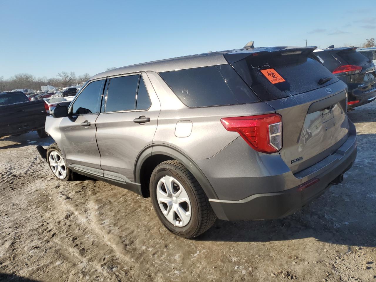 2022 FORD EXPLORER POLICE INTERCEPTOR VIN:1FM5K8ABXNGB01877