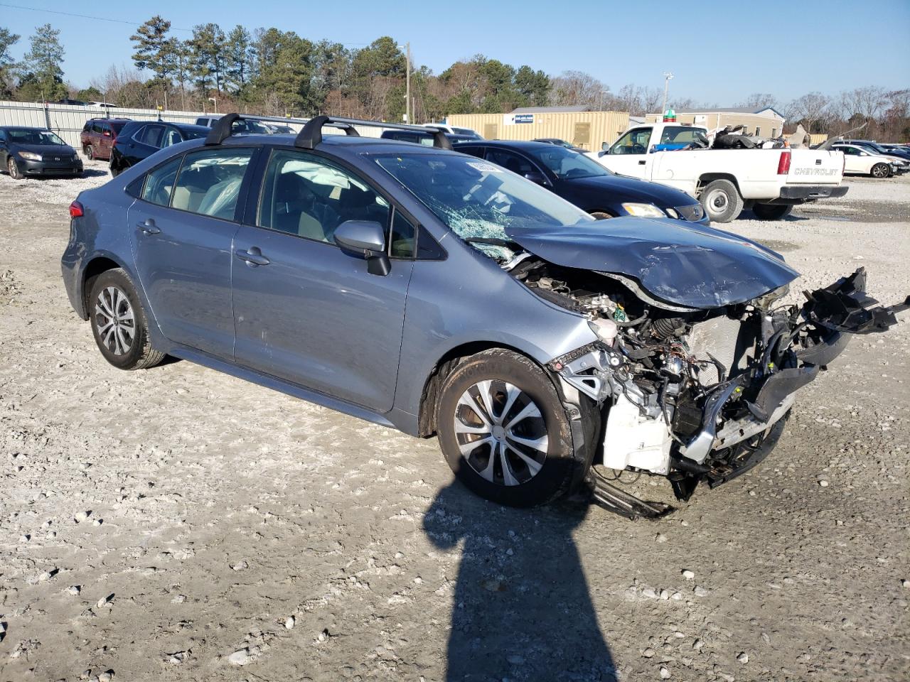 2022 TOYOTA COROLLA LE VIN:JTDEAMDE3NJ042406