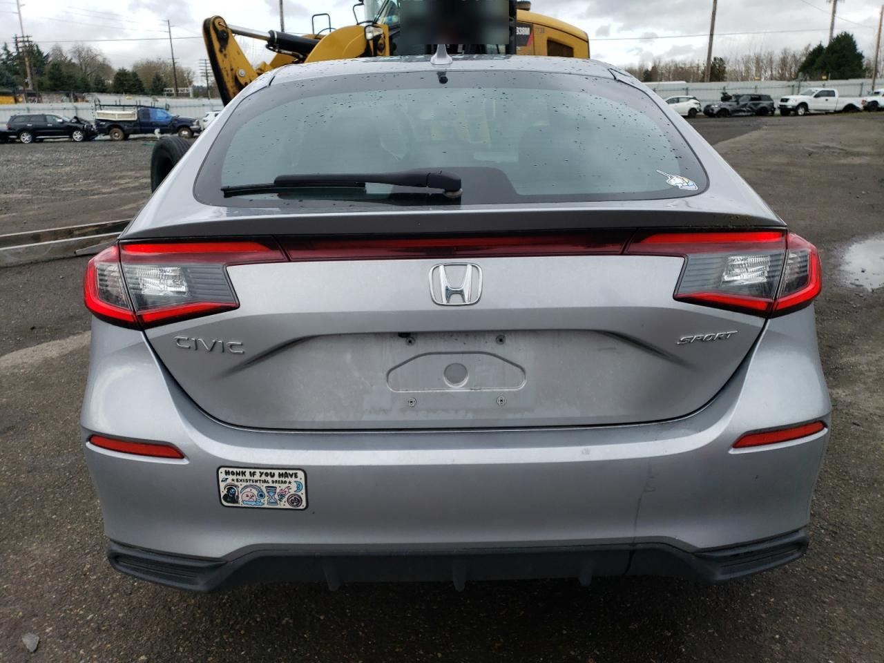 2022 HONDA CIVIC SPORT VIN:19XFL2H85NE023697