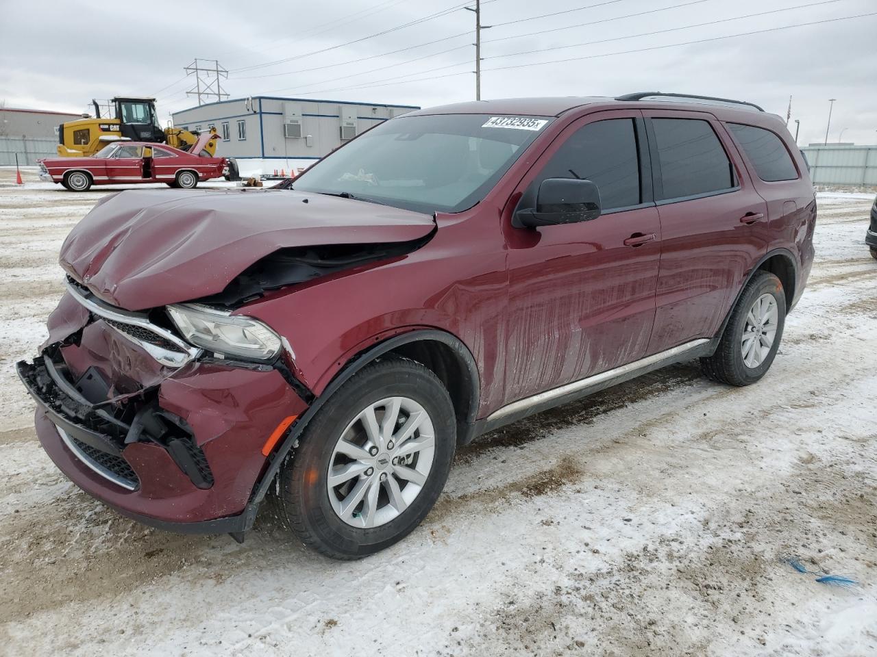 2023 DODGE DURANGO SXT VIN:1C4RDJAG4PC564921