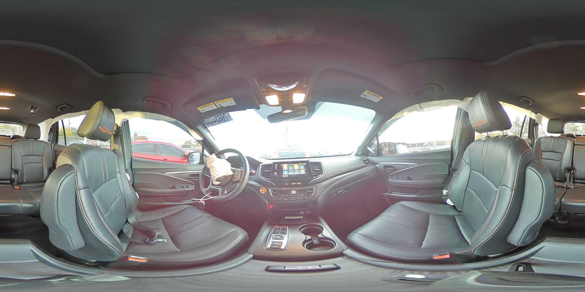 2022 HONDA PILOT TRAILSPORT VIN:5FNYF6H84NB058636