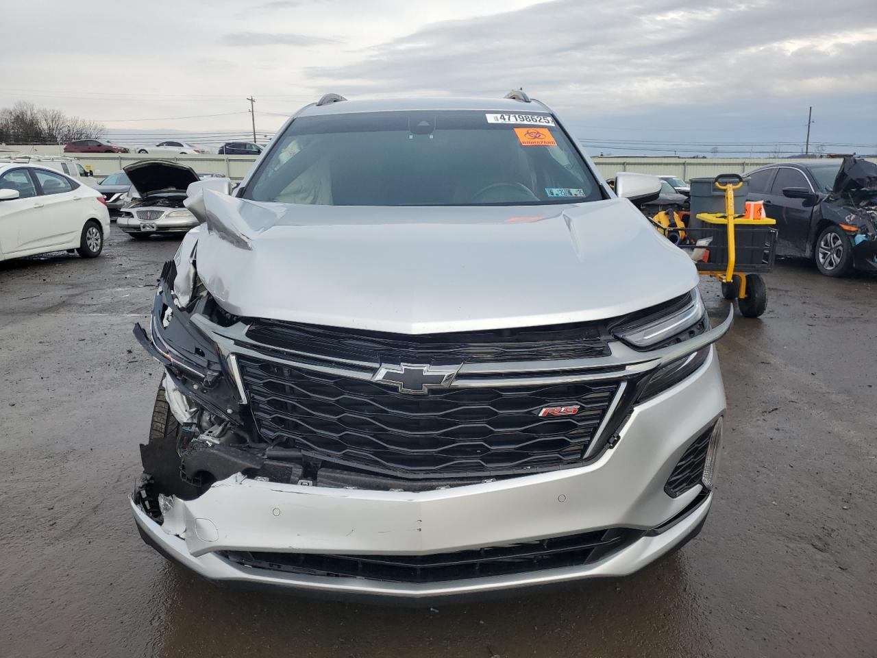 2022 CHEVROLET EQUINOX RS VIN:3GNAXWEV8NS118781