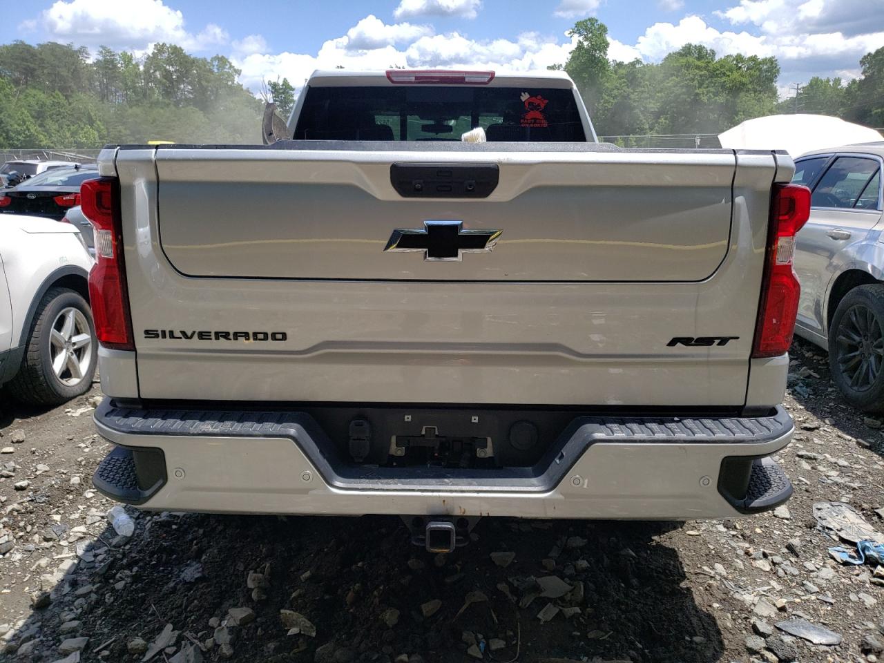 2022 CHEVROLET SILVERADO LTD K1500 RST VIN:3GCUYEED2NG105676