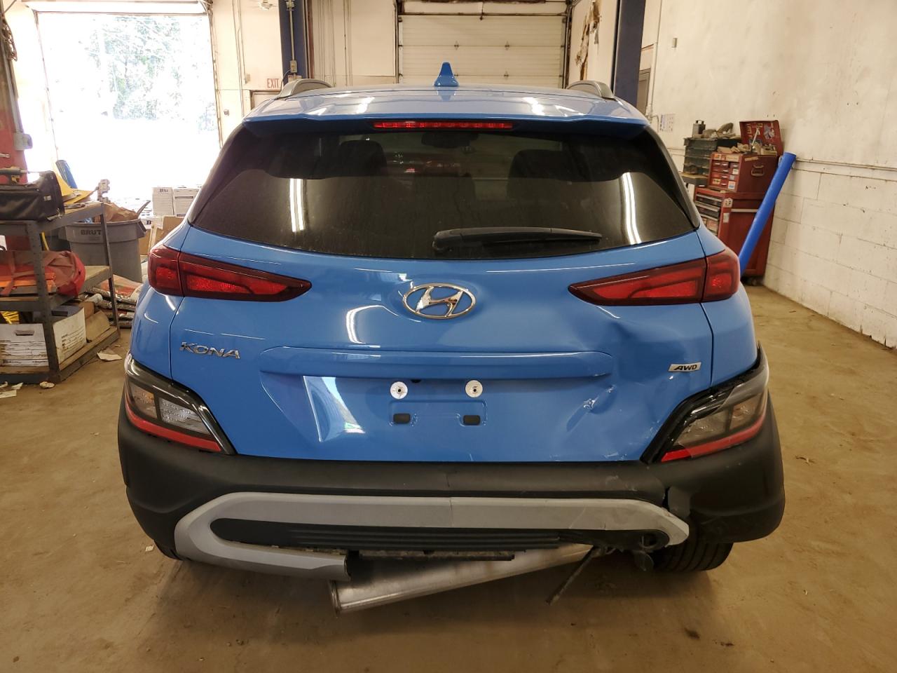 2022 HYUNDAI KONA SEL VIN:KM8K6CAB0NU876538