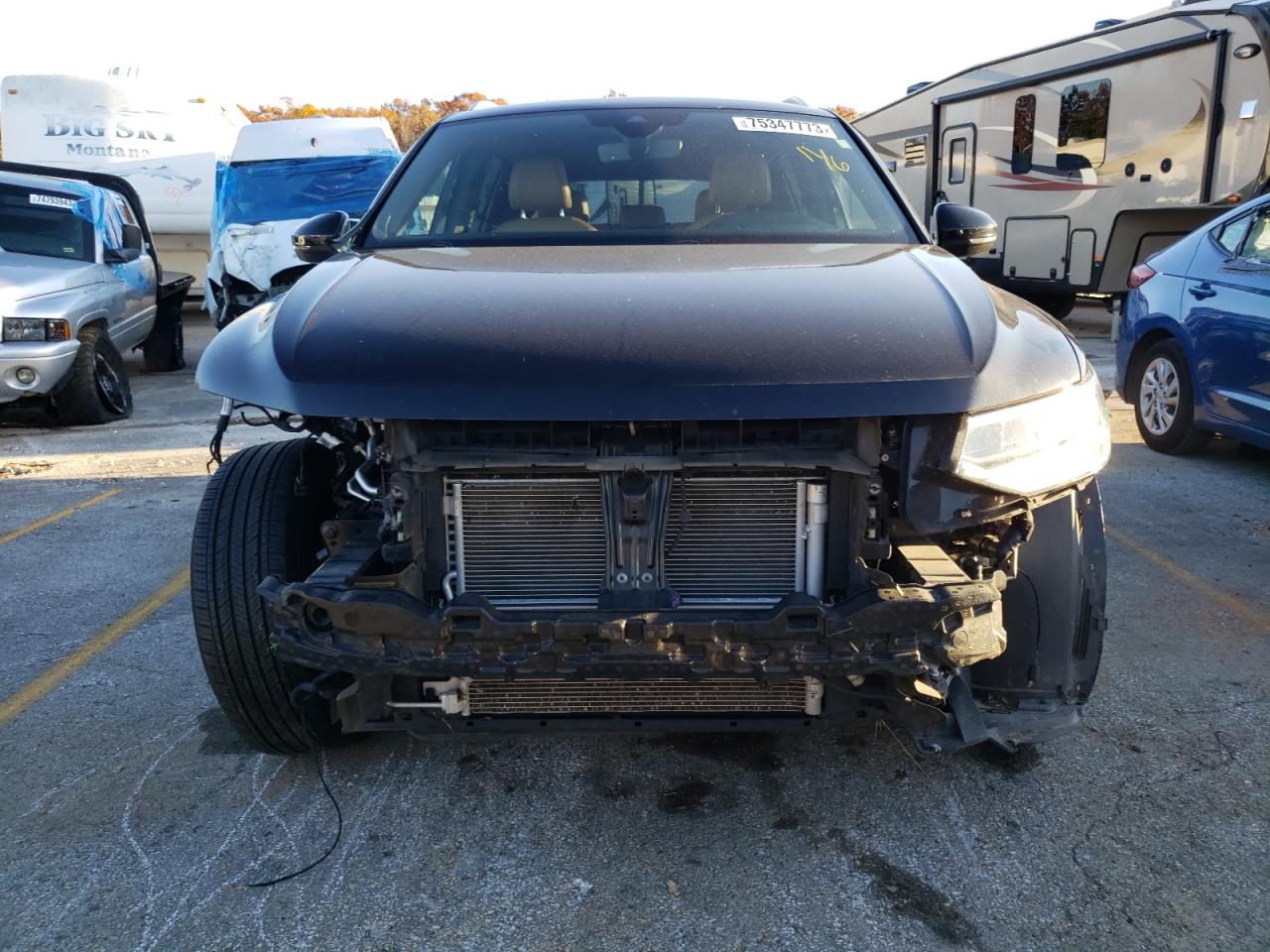 2022 VOLKSWAGEN TIGUAN SE VIN:3VV3B7AX2NM094691