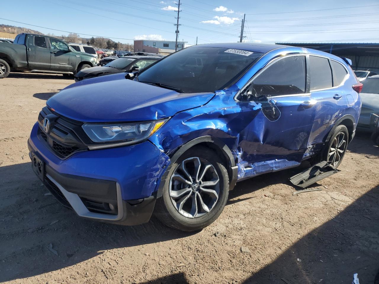 2022 HONDA CR-V EX VIN:7FARW2H57NE008448