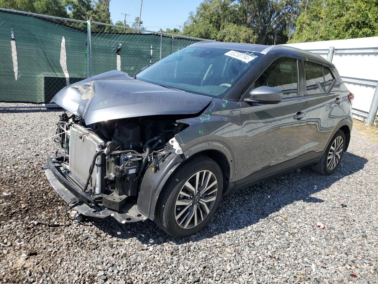 2022 NISSAN KICKS SV VIN:3N1CP5CV6NL509794