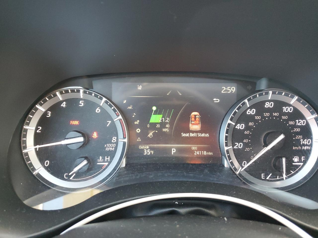 2022 TOYOTA HIGHLANDER XLE VIN:5TDGZRAH8NS553562