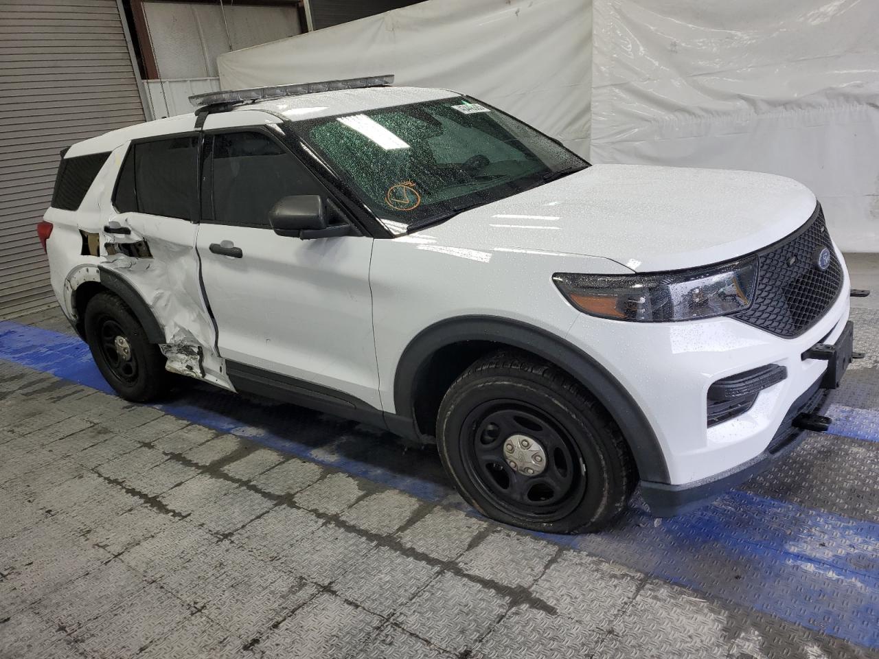2022 FORD EXPLORER POLICE INTERCEPTOR VIN:1FM5K8AB4NGC36319
