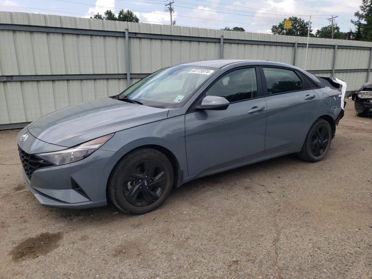 2022 HYUNDAI ELANTRA SEL VIN:KMHLM4AG1NU255546