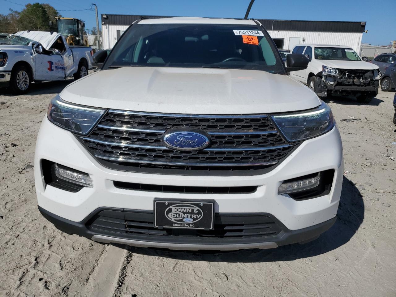 2022 FORD EXPLORER XLT VIN:1FMSK8DH5NGB02843