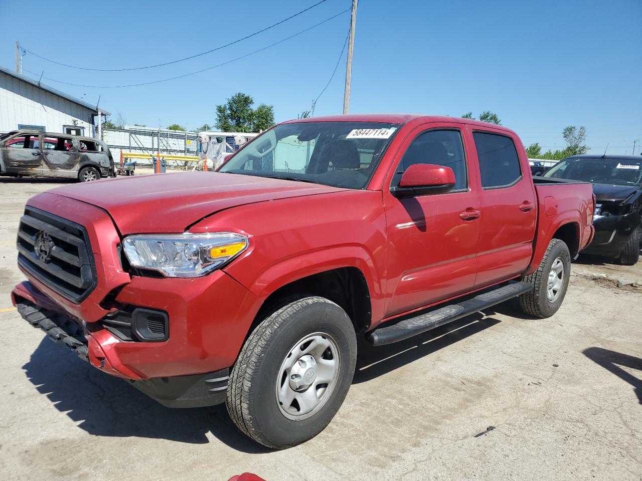 2022 TOYOTA TACOMA DOUBLE CAB VIN:3TMCZ5AN1NM523591