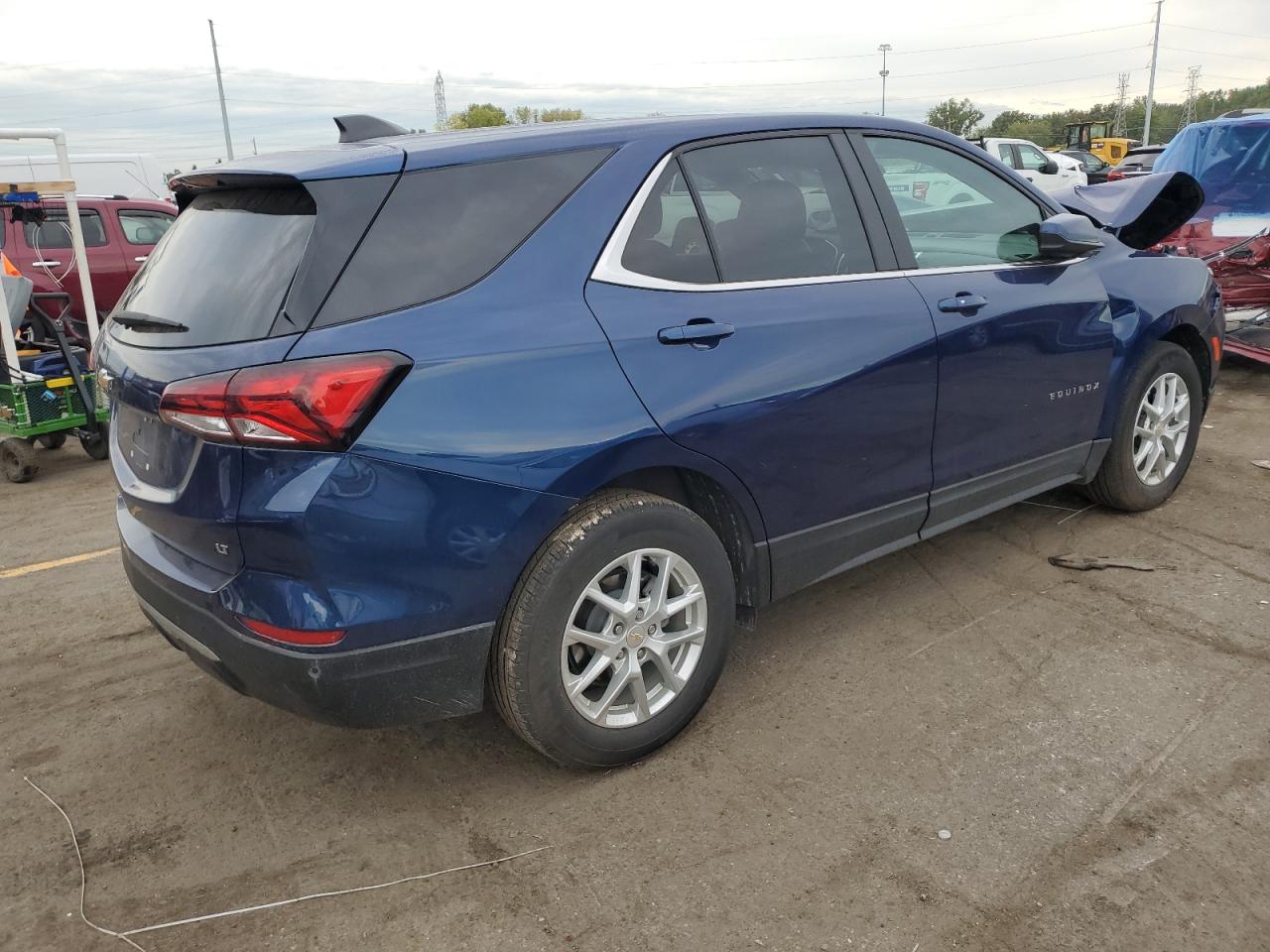 2022 CHEVROLET EQUINOX LT VIN:3GNAXKEVXNL304521