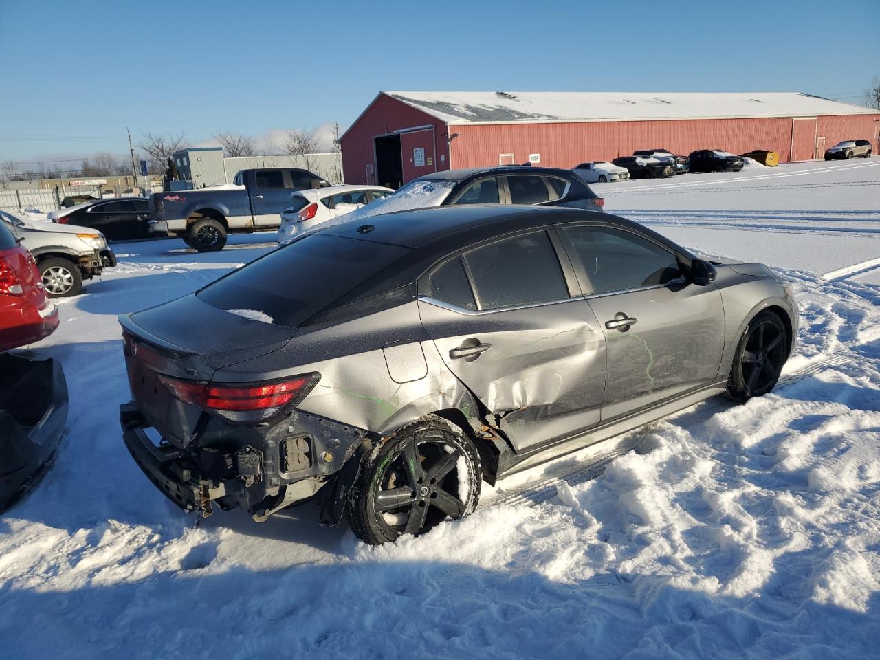 2022 NISSAN SENTRA SR VIN:3N1AB8DV9NY211698